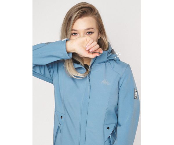 Костюм женский  синего цвета 020371S