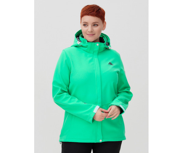 Костюм  bigsize зеленого цвета 02034-1Z