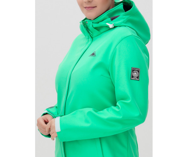 Костюм  bigsize зеленого цвета 02034-1Z