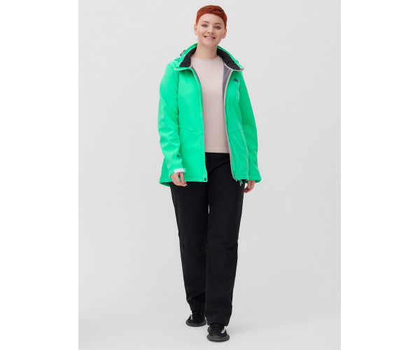 Костюм  bigsize зеленого цвета 02034-1Z