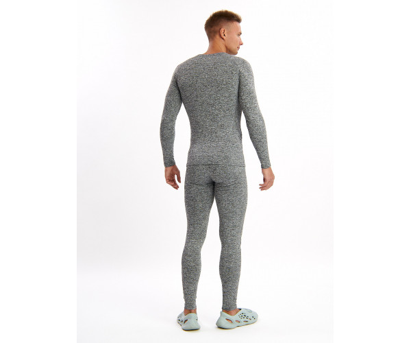 Термобелье мужское серого цвета 2206Sr