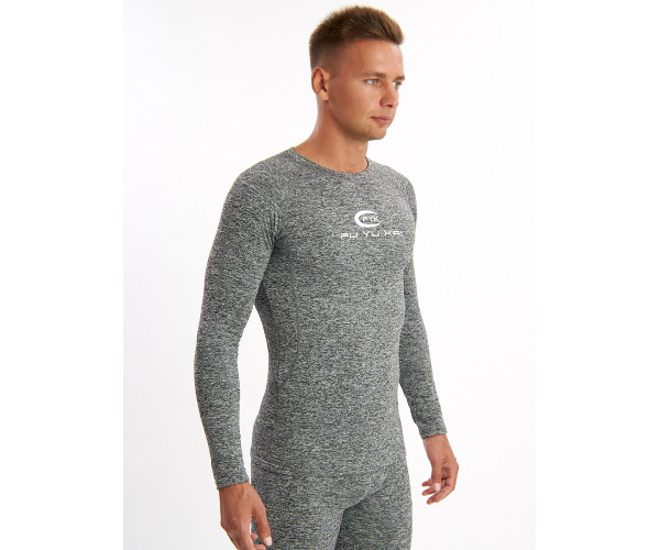 Термобелье мужское серого цвета 2206Sr