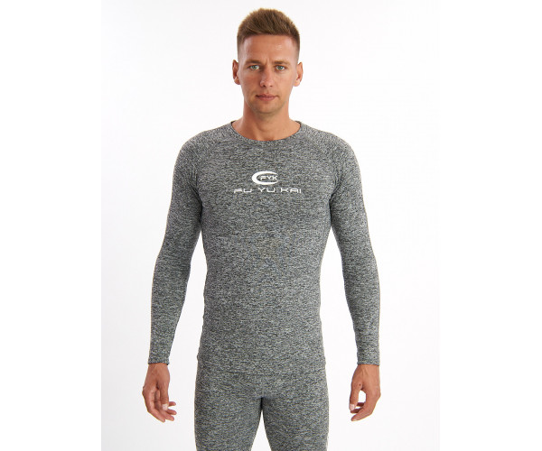 Термобелье мужское серого цвета 2206Sr