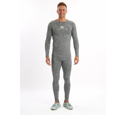 Термобелье мужское серого цвета 2206Sr
