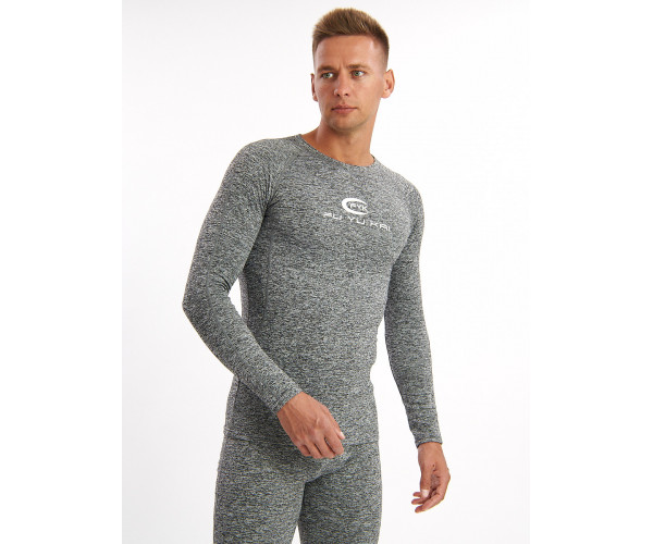 Термобелье мужское серого цвета 2206Sr
