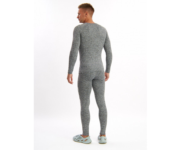 Термобелье мужское серого цвета 2206Sr