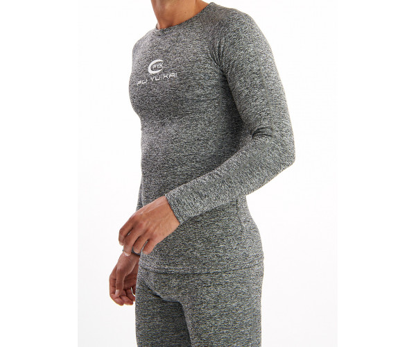 Термобелье мужское серого цвета 2206Sr