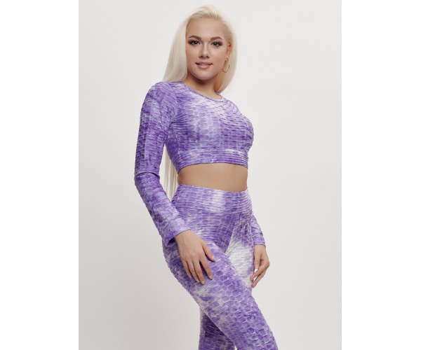 Костюм для фитнеса женский хаки цвета 2007F