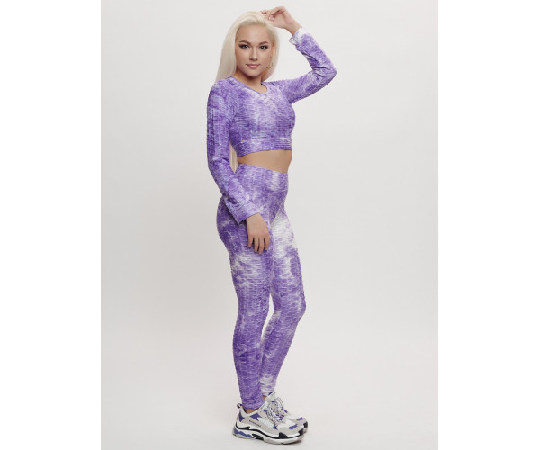 Костюм для фитнеса женский хаки цвета 2007F