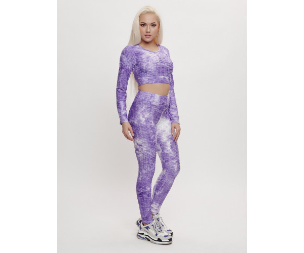 Костюм для фитнеса женский хаки цвета 2007F