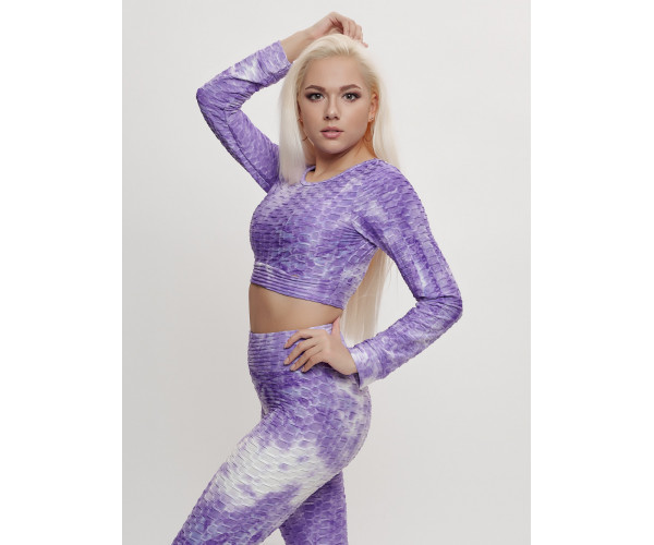 Костюм для фитнеса женский хаки цвета 2007F