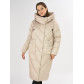 Куртка зимняя бежевого цвета 72185B