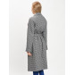 Пальто демисезонное серого цвета 42121Sr