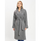 Пальто демисезонное серого цвета 42121Sr