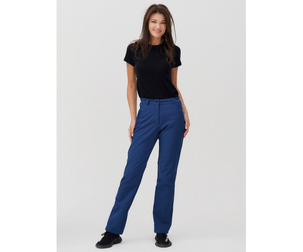 Женские осенние весенние виндстопер темно-синего цвета 1851-1TS