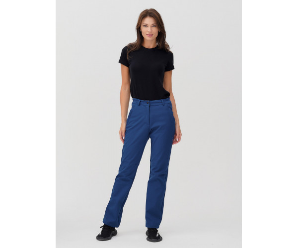 Женские осенние весенние виндстопер темно-синего цвета 1851-1TS