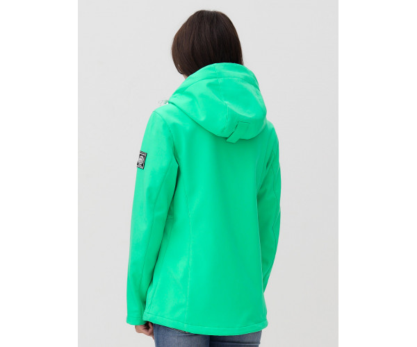 Ветровка  женская зеленого цвета 2034Z