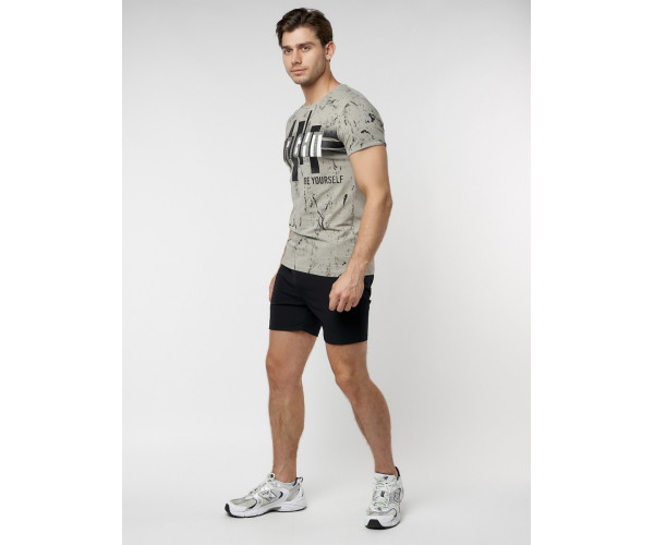 Подростковая футболка бежевого цвета 220146B