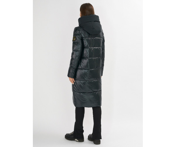 Куртка зимняя темно-зеленого цвета 72169TZ