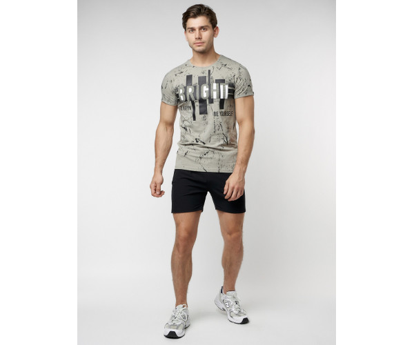 Подростковая футболка бежевого цвета 220146B