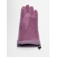 Классические перчатки демисезонные женские фиолетового цвета 610F