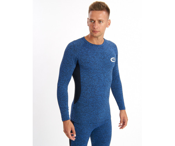 Термобелье мужское синего цвета 2202S