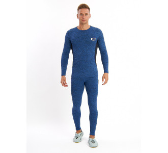 Термобелье мужское синего цвета 2202S