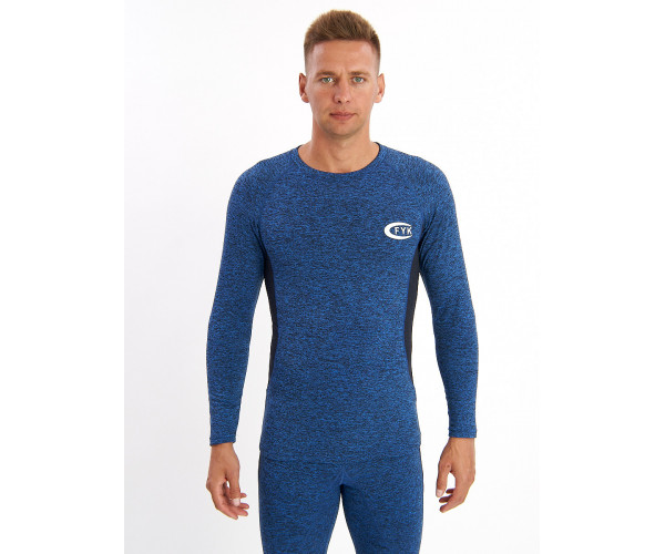 Термобелье мужское синего цвета 2202S