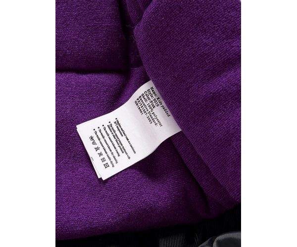 Горнолыжный костюм Valianly для девочки темно-фиолетового цвета 9016TF