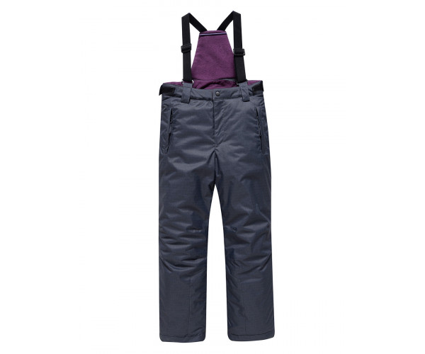 Горнолыжный костюм Valianly для девочки темно-фиолетового цвета 9016TF