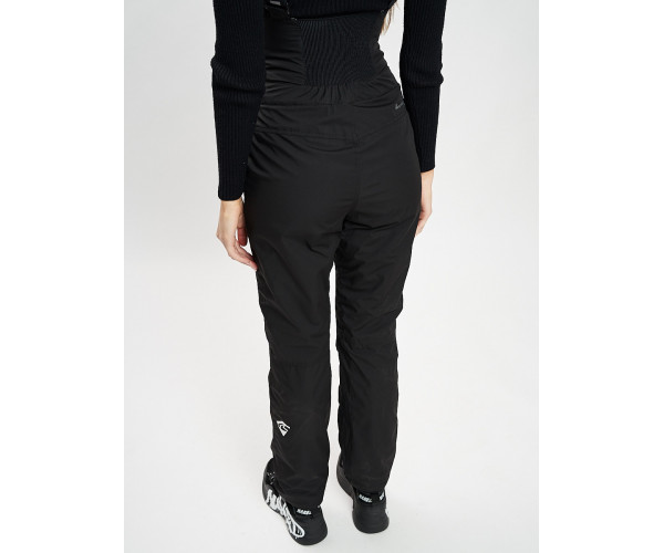 Горнолыжный костюм женский оранжевого цвета 077030O