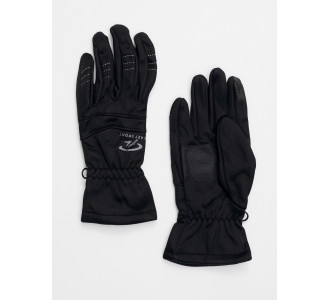 Перчатка спортивная женская черного цвета 618Ch