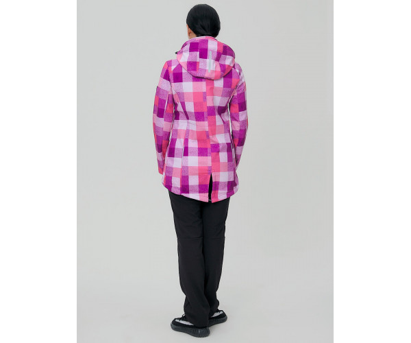 Костюм женский softshell розового цвета 01923R