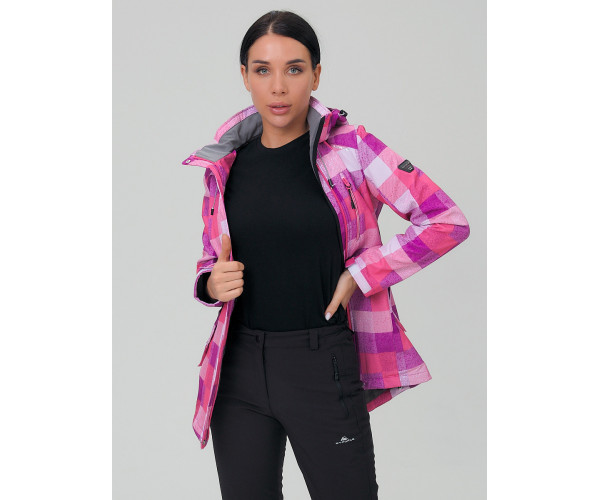 Костюм женский softshell розового цвета 01923R