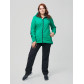 Костюм женский  большого размера зеленого цвета 02003Z