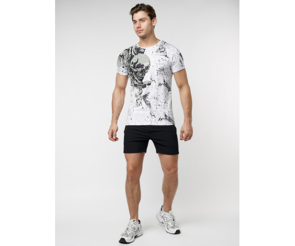 Подростковая футболка белого цвета 220035Bl