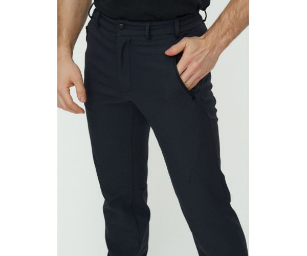 Брюки мужские  темно-синего цвета 2082TS