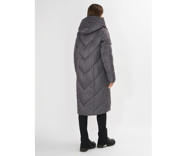 Куртка зимняя темно-серого цвета 72185TC