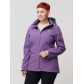 Ветровка  bigsize фиолетового цвета 2032-1F