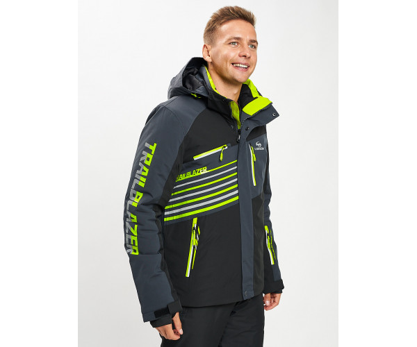 Горнолыжный костюм мужской черного цвета 077012Ch