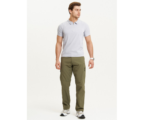 Спортивные брюки Valianly мужские хаки цвета 93435Kh