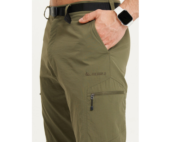 Спортивные брюки Valianly мужские хаки цвета 93435Kh