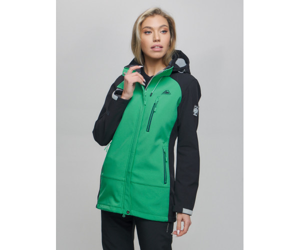 Костюм  женский зеленого цвета 02030Z