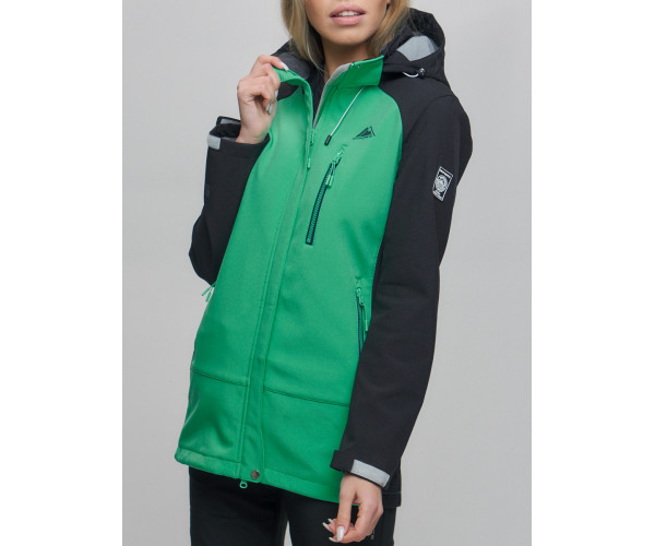 Костюм  женский зеленого цвета 02030Z