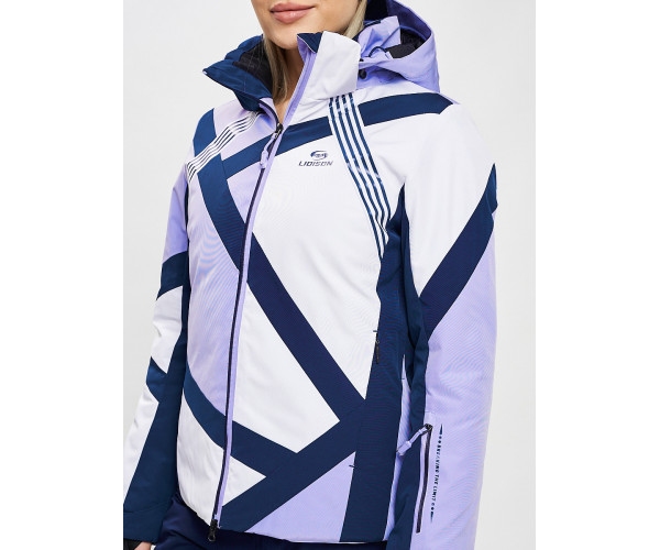 Горнолыжная куртка женская фиолетового цвета 77031F