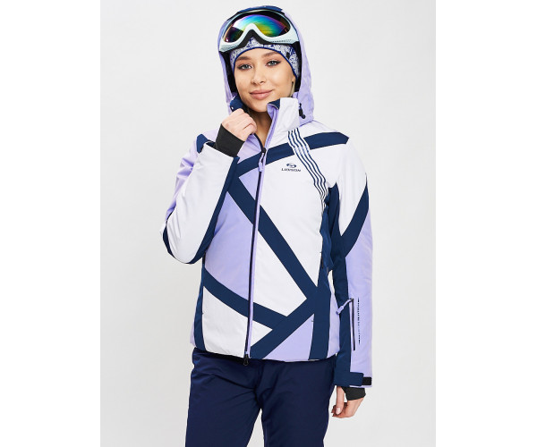 Горнолыжная куртка женская фиолетового цвета 77031F