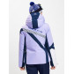 Горнолыжная куртка женская фиолетового цвета 77031F