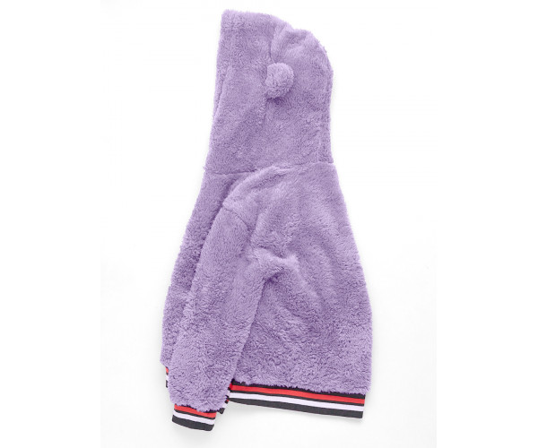 Плюшевая толстовка худи детская 21305F