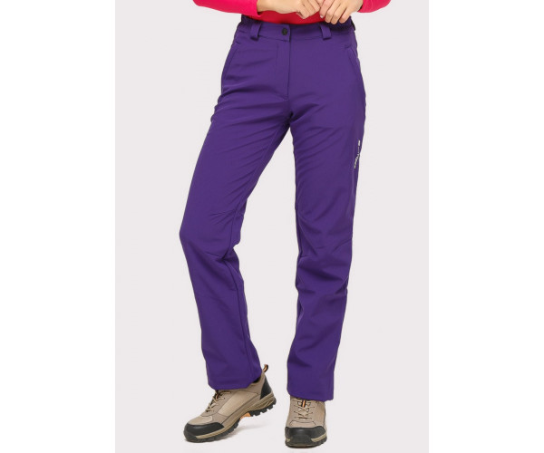 Женские осенние весенние виндстопер большого размера фиолетового цвета 1852-1F