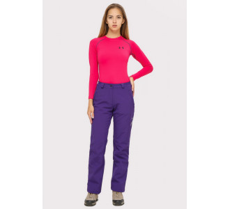 Женские осенние весенние виндстопер большого размера фиолетового цвета 1852-1F